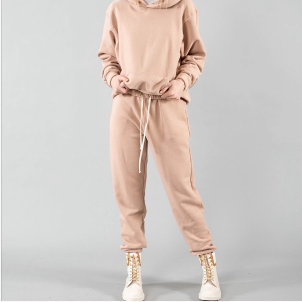 Les Tien Sweatpants | Mauve | Size Medium